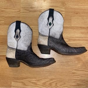 Corral Hair On Cowhide Boots